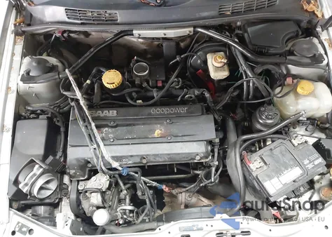 2000 Saab 9-3 z USA, uszkodzony, nr VIN YS3DD55H1Y2042493